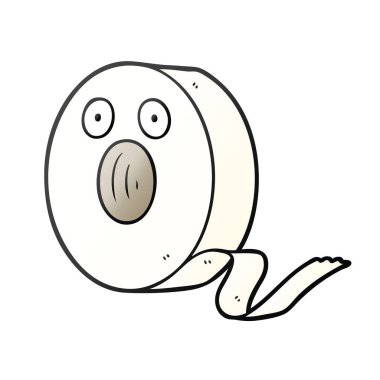 vektör çizim karikatür bant