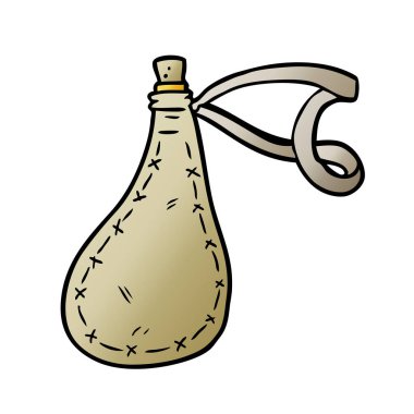 çizgi film eski su şişesi