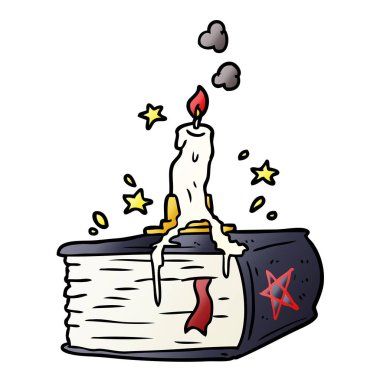 mum salya ile ürkütücü spellbook çizgi film