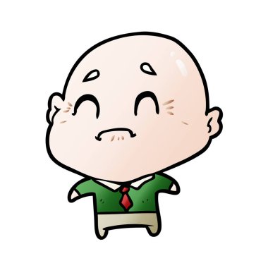 vektör çizim karikatür adam