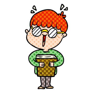 çizgi film çocuk ve kitap