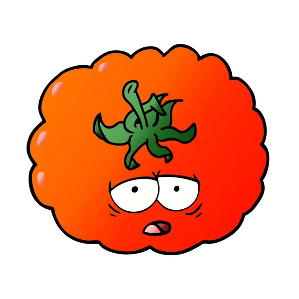 Illustration Vectorielle Tomate Dessin Animé — Image vectorielle