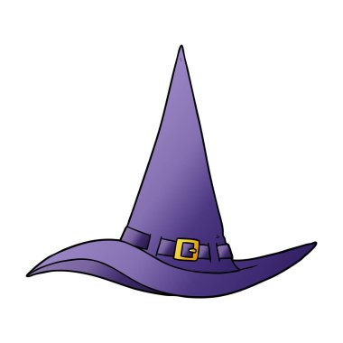 Cadı şapkasının vektör çizimi