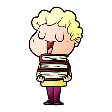 çizgi film adam kitaplar