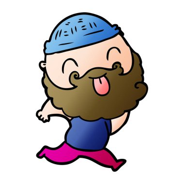 dilini sakallı adam çalıştıran