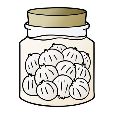 vektör çizim karikatür soğan