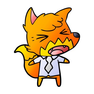 kızgın çizgi film fox patron