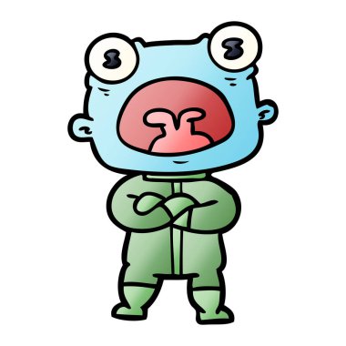 çizgi film garip yabancı iletişim