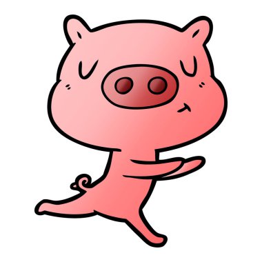 çizgi film içerik domuz çalıştıran