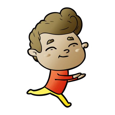 vektör çizim karikatür adam