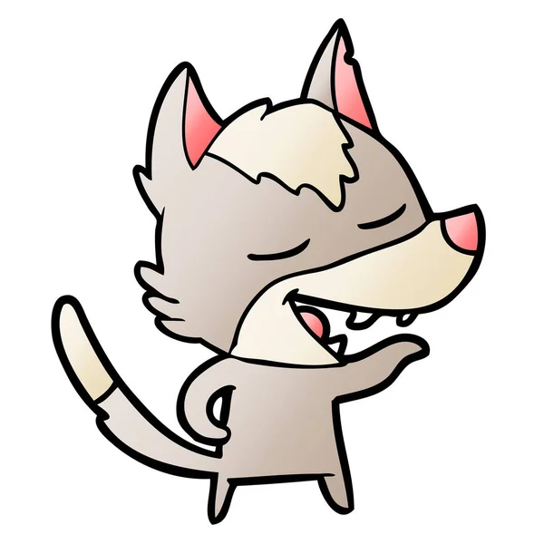 Illustration Vectorielle Loup Dessin Anime Image Vectorielle Par Lineartestpilot C Illustration