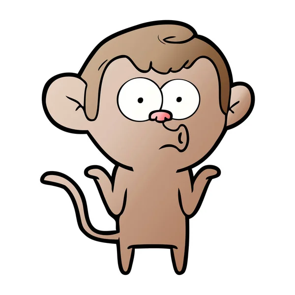 원숭이의 — 스톡 벡터