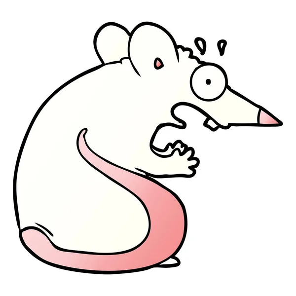Векторная Иллюстрация Мультяшной Мыши — стоковый вектор