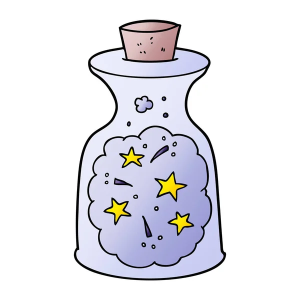 Illustration Vectorielle Potion Magique Dessin Animé — Image vectorielle