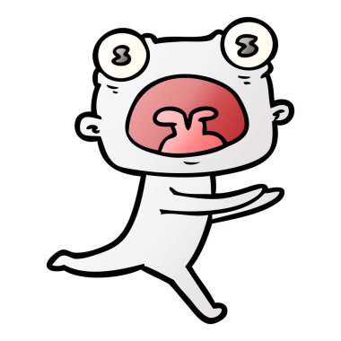 çizgi film garip uzaylı kaçmak