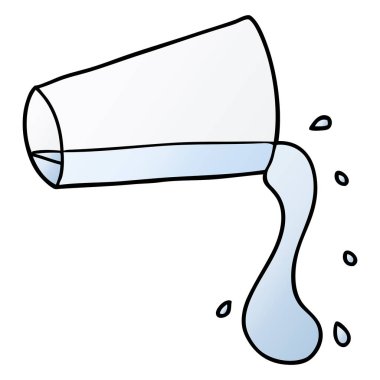 çizgi film serin bir içim su