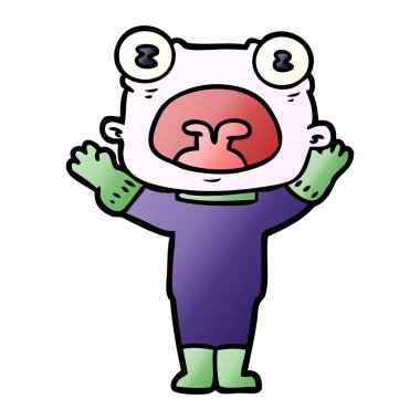 çizgi film garip yabancı iletişim