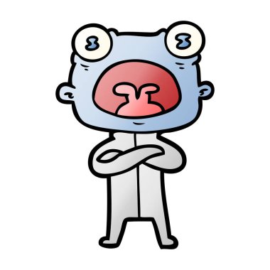 çizgi film garip yabancı iletişim