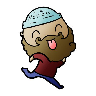 dilini sakallı adam çalıştıran