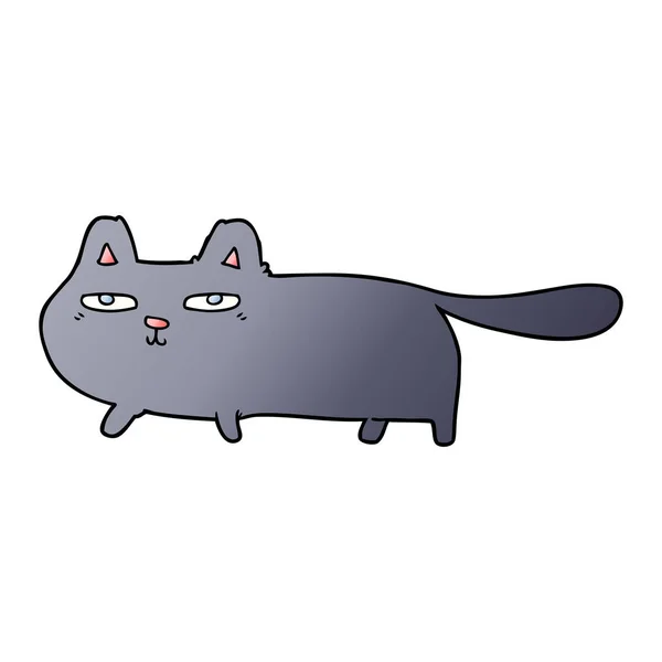Gambar Vektor Dari Kartun Cat - Stok Vektor