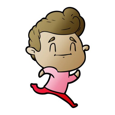 vektör çizim karikatür adam