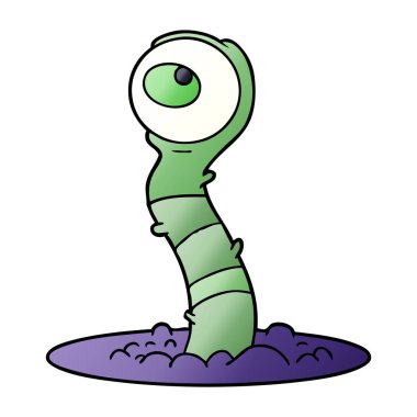 çizgi film uzaylı bataklık canavarı