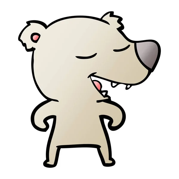 Εικονογράφηση Φορέα Της Αρκούδας Κινουμένων Σχεδίων — Διανυσματικό Αρχείο