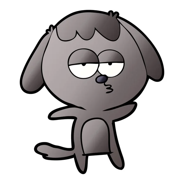 Vektorová Ilustrace Kresleného Psa — Stockový vektor
