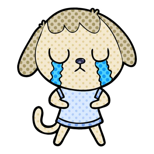 かわいい犬のベクトルイラスト — ストックベクタ