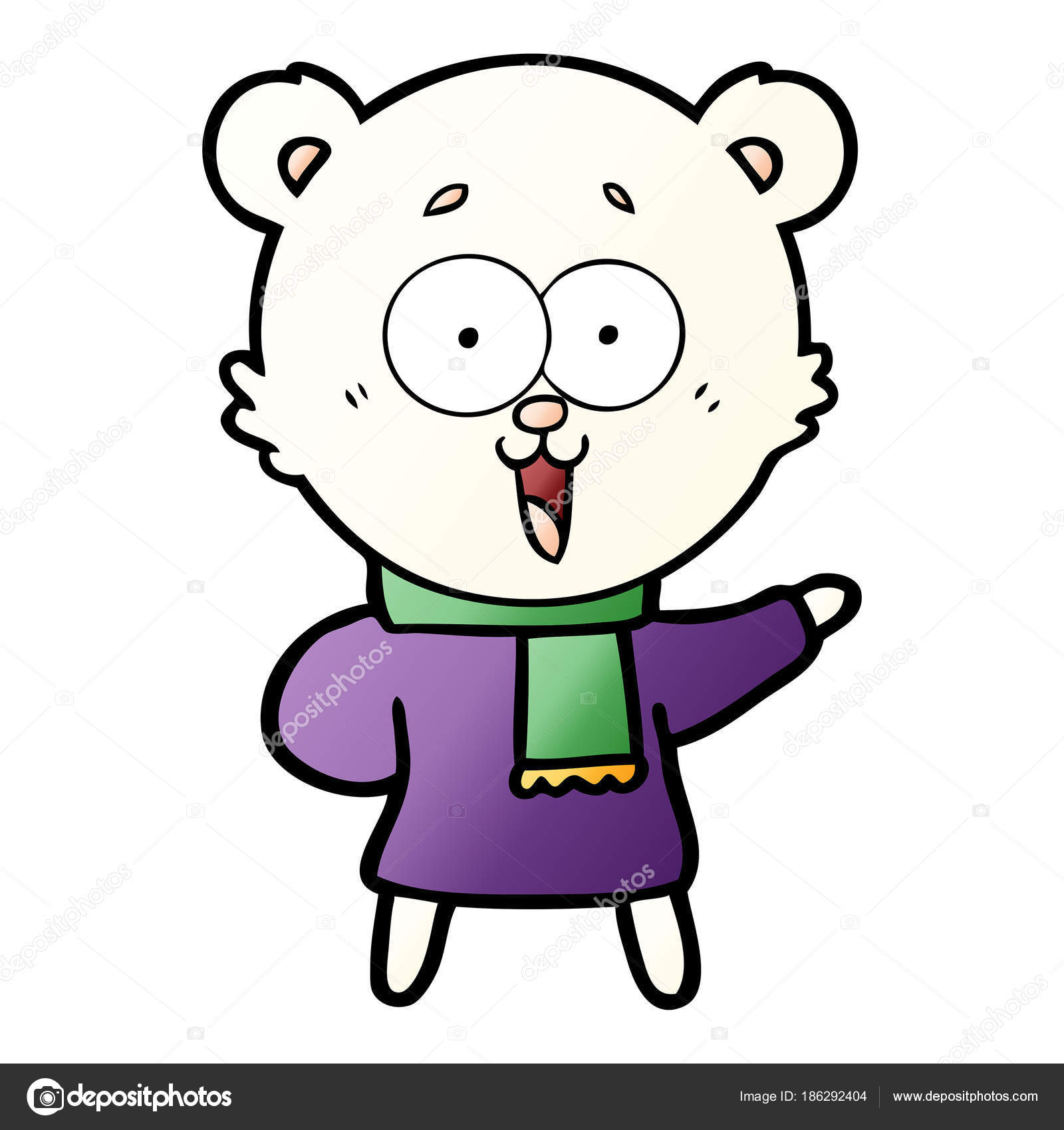 laughing teddy bear