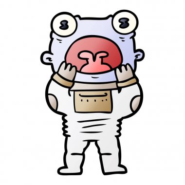 çizgi film uzaylı sürpriz nefes nefese