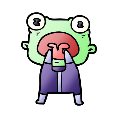 çizgi film garip yabancı iletişim