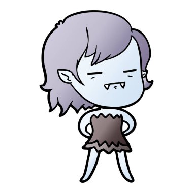 çizgi film ölümsüz vampir kız