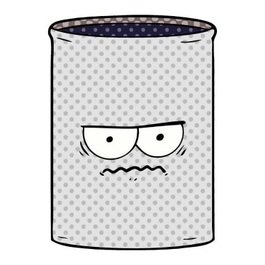 vektör çizim karikatür petrol davul