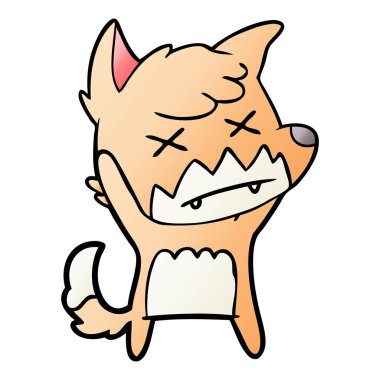 çapraz gözlü tilki çizgi film