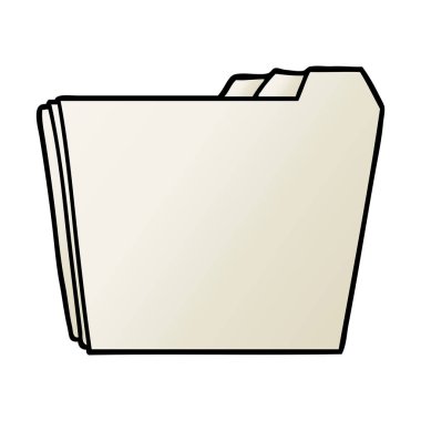 vektör çizim karikatür iş klasörler