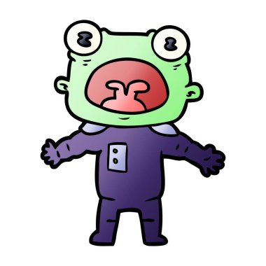 çizgi film garip yabancı iletişim