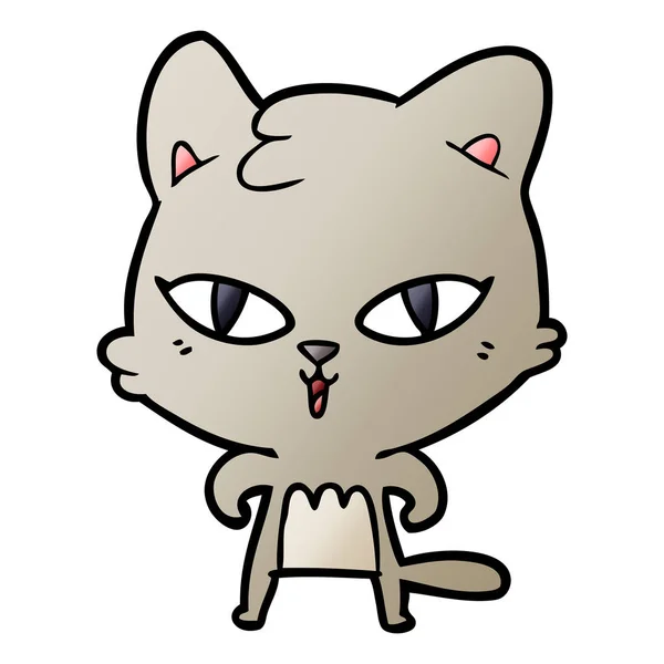 ภาพเวกเตอร ของแมวการ — ภาพเวกเตอร์สต็อก