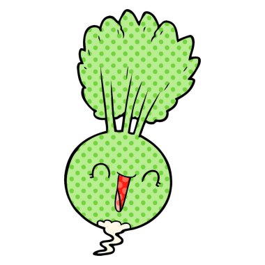 vektör çizim karikatür bitkisel