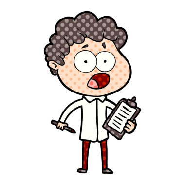 çizgi film adam sürpriz nefes nefese