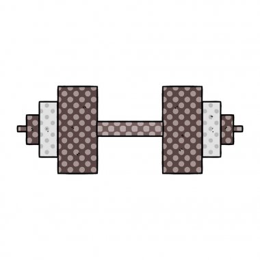 vektör çizim karikatür halter