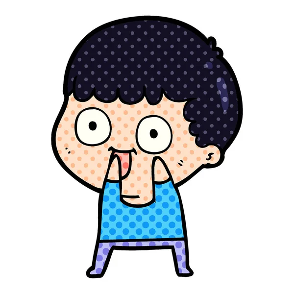 漫画のベクトル イラスト — ストックベクタ