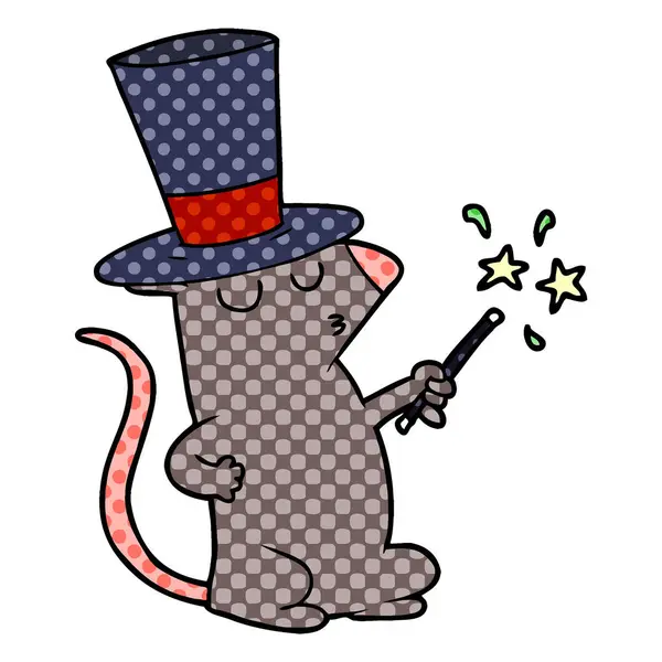 Çizgi film faresinin vektör çizimi