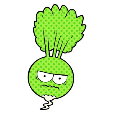 vektör çizim karikatür bitkisel