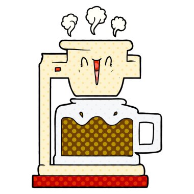 Buharlı sıcak kahve kabı