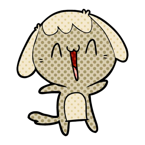 vektör çizim karikatür komik köpek