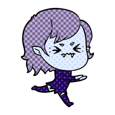 rahatsız çizgi film vampir kız