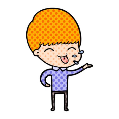 vektör çizim karikatür adam