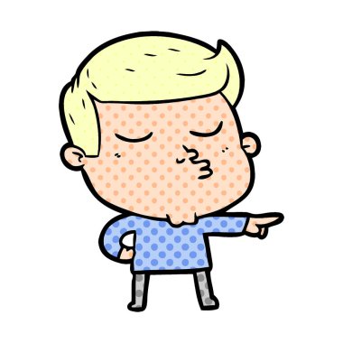 surat asmayı karikatür modeli adam