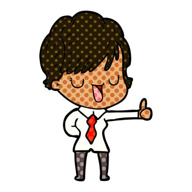 vektör çizim karikatür kadın söz